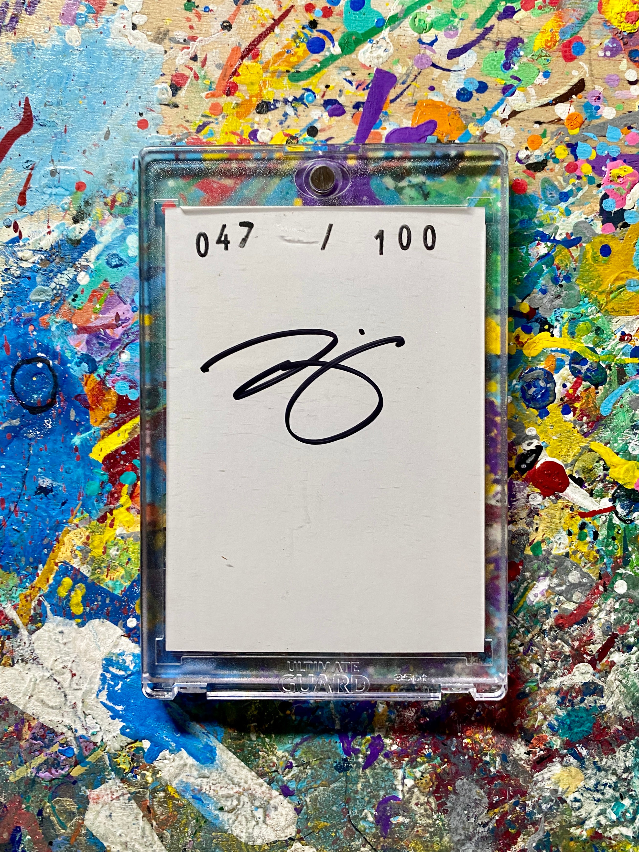 “Ueck” Bob Uecker Art Card Andy Friedman x Luke the Cardist (/100)